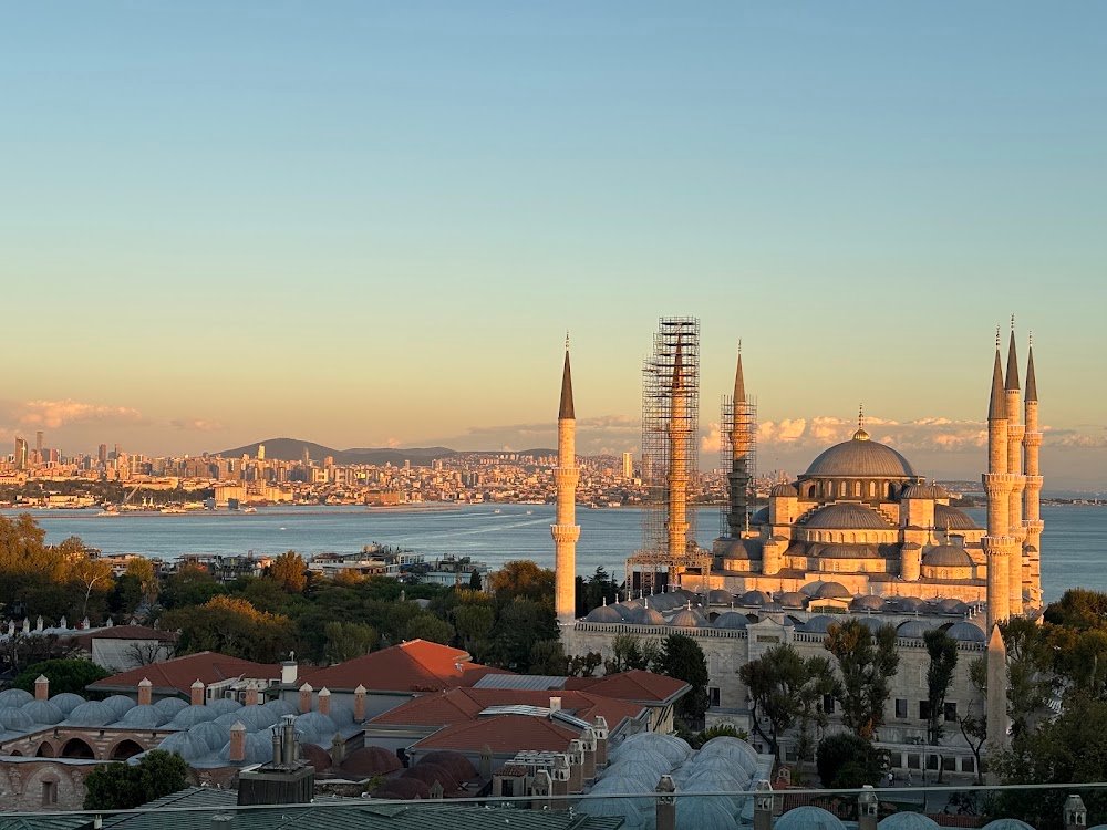 Büromuzun bulunduğu Sultanahmet bölgesinden bir manzara